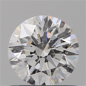 Picture of Natural Diamond 0.70 Carats, Round with Excellent Cut, E Color, I1 Clarity and Certified by GIA