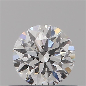 Picture of Natural Diamond 0.40 Carats, Round with Excellent Cut, D Color, SI1 Clarity and Certified by GIA