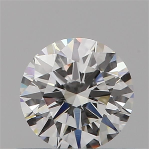 Picture of Natural Diamond 0.45 Carats, Round with Excellent Cut, F Color, VS1 Clarity and Certified by GIA