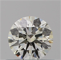 Natural Diamond 0.40 Carats, Round with Excellent Cut, M Color, SI1 Clarity and Certified by GIA