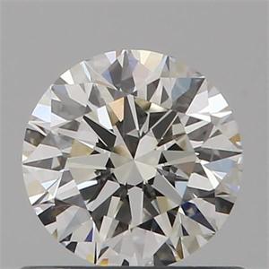 Foto Diamante Natural 0.58 quilates, Redondo , Color I, claridad VVS2 y certificado GIA de