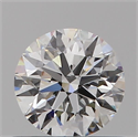 Diamante Natural 0.55 quilates, Redondo , Color E, claridad VVS2 y certificado GIA