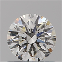 Diamante Natural 0.59 quilates, Redondo , Color H, claridad VVS2 y certificado GIA