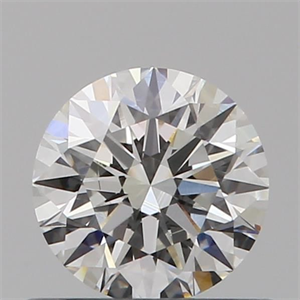 Picture of Natural Diamond 0.51 Carats, Round with Excellent Cut, G Color, VS2 Clarity and Certified by GIA