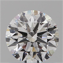 Natural Diamond 0.77 Carats, Round with Very Good Cut, D Color, SI2 Clarity and Certified by GIA