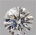 Diamante Natural 0.57 quilates, Redondo , Color D, claridad SI1 y certificado GIA