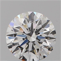 Diamante Natural 0.58 quilates, Redondo , Color D, claridad VS2 y certificado GIA