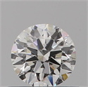 Natural Diamond 0.42 Carats, Round with Very Good Cut, G Color, VVS1 Clarity and Certified by GIA