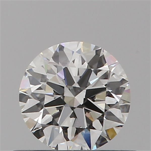 Picture of Natural Diamond 0.42 Carats, Round with Very Good Cut, G Color, VVS1 Clarity and Certified by GIA