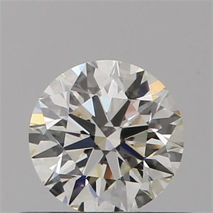 Foto Diamante Natural 0.40 quilates, Redondo , Color J, claridad VVS1 y certificado GIA de