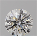 Diamante Natural 0.46 quilates, Redondo , Color G, claridad VVS2 y certificado GIA