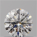 Natural Diamond 0.48 Carats, Round with Excellent Cut, F Color, VVS1 Clarity and Certified by GIA