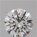 Natural Diamond 0.49 Carats, Round with Very Good Cut, D Color, SI1 Clarity and Certified by GIA