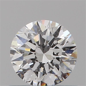 Picture of Natural Diamond 0.49 Carats, Round with Very Good Cut, D Color, SI1 Clarity and Certified by GIA