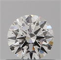 Diamante Natural 0.45 quilates, Redondo , Color F, claridad VVS1 y certificado GIA