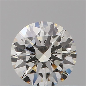 Picture of Natural Diamond 0.45 Carats, Round with Excellent Cut, I Color, VS1 Clarity and Certified by GIA