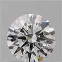Diamante Natural 0.50 quilates, Redondo , Color D, claridad VS2 y certificado GIA