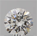 Natural Diamond 0.50 Carats, Round with Excellent Cut, H Color, VS1 Clarity and Certified by GIA