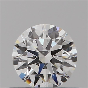 Picture of Natural Diamond 0.40 Carats, Round with Excellent Cut, D Color, VVS1 Clarity and Certified by GIA