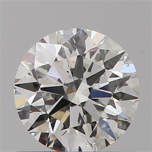 Foto Diamante Natural 0.59 quilates, Redondo , Color G, claridad SI1 y certificado GIA de