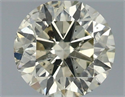 Natural Diamond 0.70 Carats, Round with Very Good Cut, N Color, SI2 Clarity and Certified by IGI