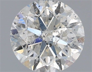 Picture of Natural Diamond 0.90 Carats, Round with Very Good Cut, I Color, I1 Clarity and Certified by IGI