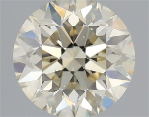 Foto Diamante Natural 0.56 quilates, Redondo , Color N, claridad SI1 y certificado IGI de