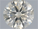 Natural Diamond 0.55 Carats, Round with Very Good Cut, N Color, SI2 Clarity and Certified by IGI