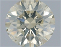 Diamante Natural 0.50 quilates, Redondo , Color N, claridad SI2 y certificado IGI