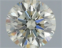 Diamante Natural 0.60 quilates, Redondo , Color N, claridad VS2 y certificado IGI