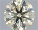 Diamante Natural 0.50 quilates, Redondo , Color N, claridad SI1 y certificado IGI