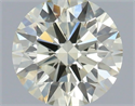 Diamante Natural 0.50 quilates, Redondo , Color N, claridad SI1 y certificado IGI