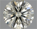 Natural Diamond 0.40 Carats, Round with Very Good Cut, N Color, SI2 Clarity and Certified by GIA