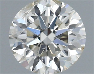 Foto Diamante Natural 0.40 quilates, Redondo , Color I, claridad SI2 y certificado IGI de
