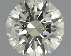 Picture of Natural Diamond 0.41 Carats, Round with Excellent Cut, N Color, IF Clarity and Certified by GIA