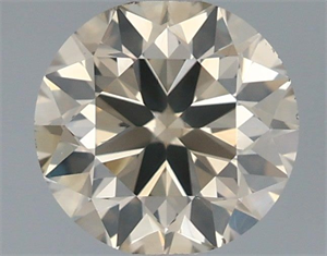 Picture of Natural Diamond 0.80 Carats, Round with Excellent Cut, N Color, SI2 Clarity and Certified by IGI