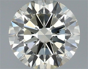 Picture of Natural Diamond 0.70 Carats, Round with Excellent Cut, N Color, SI1 Clarity and Certified by IGI