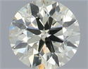 Diamante Natural 0.60 quilates, Redondo , Color N, claridad SI1 y certificado IGI