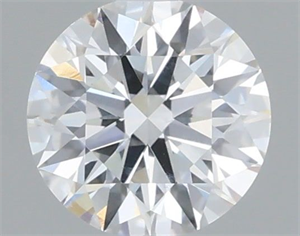 Foto Diamante Natural 0.44 quilates, Redondo , Color F, claridad VS1 y certificado IGI de