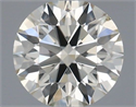 Natural Diamond 0.40 Carats, Round with Excellent Cut, L Color, VS2 Clarity and Certified by IGI