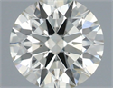 Natural Diamond 0.47 Carats, Round with Excellent Cut, J Color, VS2 Clarity and Certified by IGI