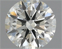 Natural Diamond 0.40 Carats, Round with Excellent Cut, M Color, VVS2 Clarity and Certified by GIA