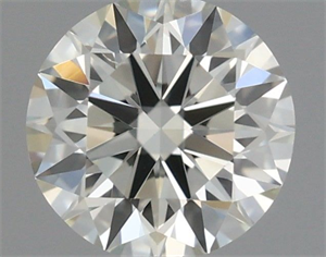 Picture of Natural Diamond 0.40 Carats, Round with Excellent Cut, M Color, VVS2 Clarity and Certified by GIA
