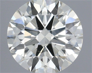 Picture of Natural Diamond 0.60 Carats, Round with Excellent Cut, J Color, VS2 Clarity and Certified by IGI