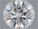Diamante Natural 0.41 quilates, Redondo , Color F, claridad VVS1 y certificado GIA