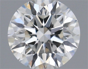 Foto Diamante Natural 0.41 quilates, Redondo , Color F, claridad VVS1 y certificado GIA de