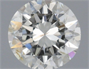 Natural Diamond 0.40 Carats, Round with Very Good Cut, I Color, SI2 Clarity and Certified by IGI