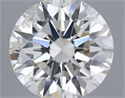 Natural Diamond 0.40 Carats, Round with Excellent Cut, I Color, SI2 Clarity and Certified by IGI