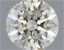 Diamante Natural 0.40 quilates, Redondo , Color J, claridad VS2 y certificado IGI