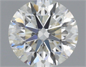Natural Diamond 0.81 Carats, Round with Excellent Cut, I Color, I1 Clarity and Certified by IGI